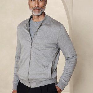 Banana Republic, Luxe Touch Jacket - Heather Gray
